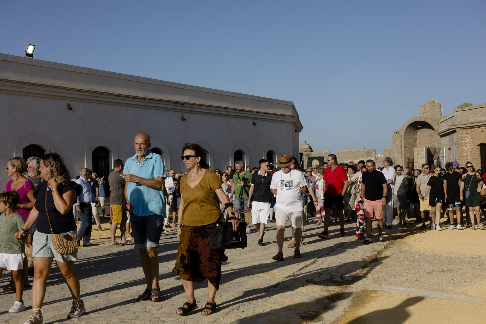 Las imágenes de la apertura al público del castillo de San Sebastián