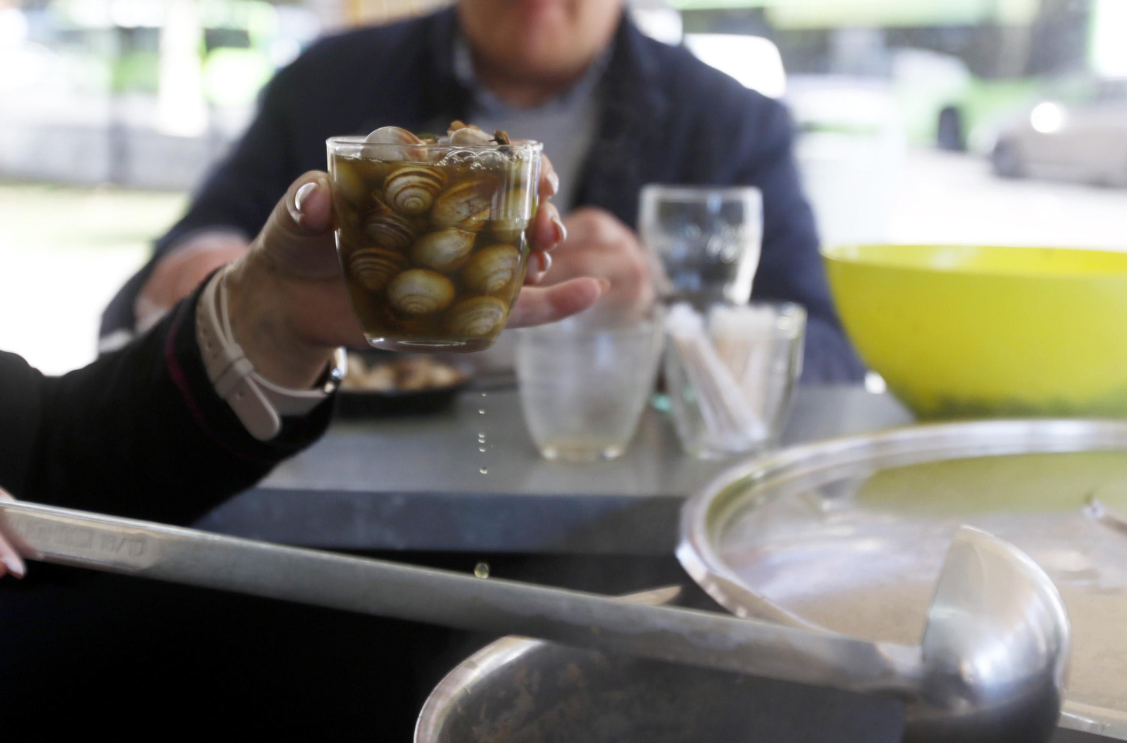 El comienzo de la temporada de caracoles 2022, en imágenes