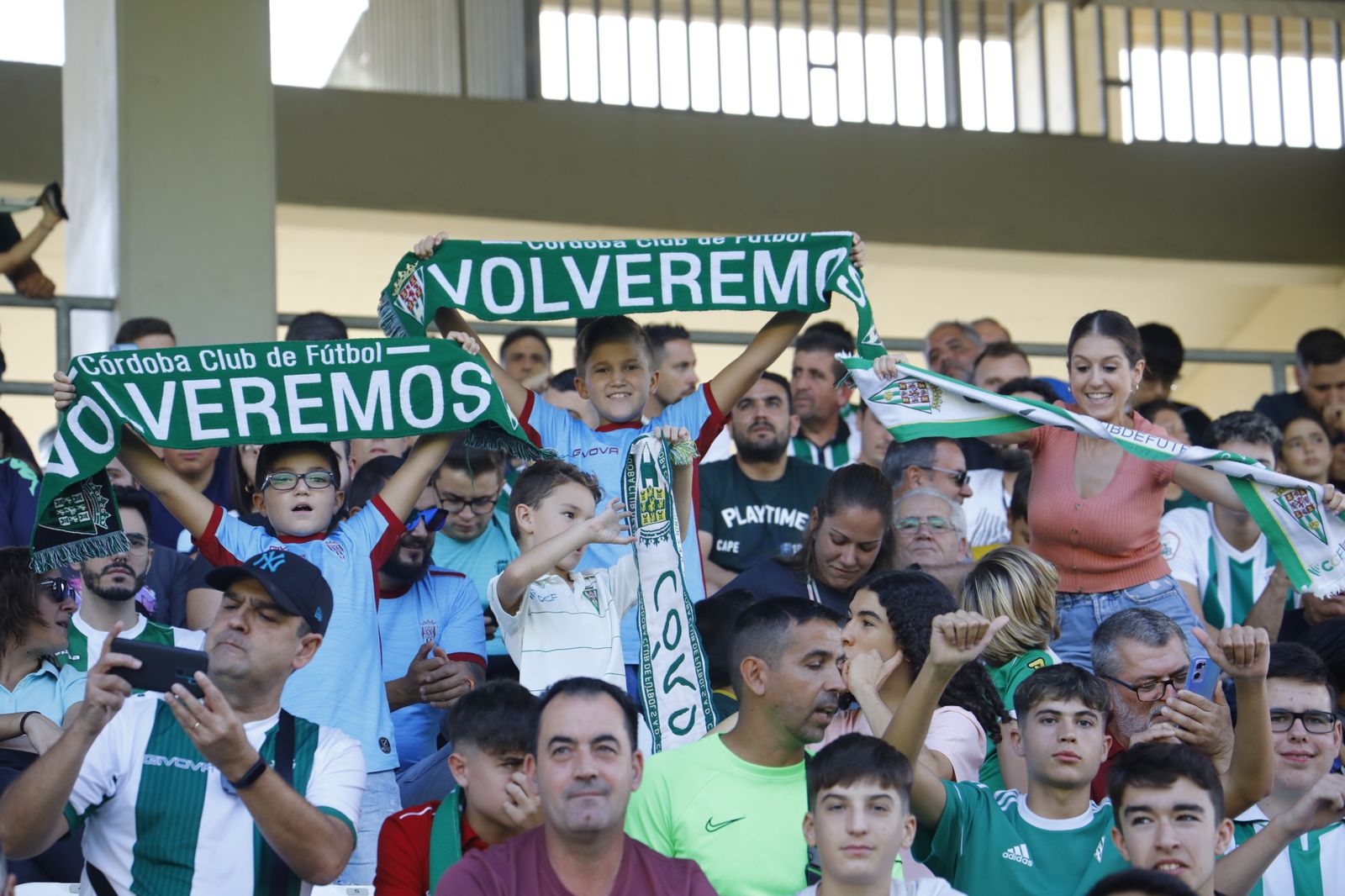 Las imágenes de la afición del Córdoba CF en el partido ante el Talavera