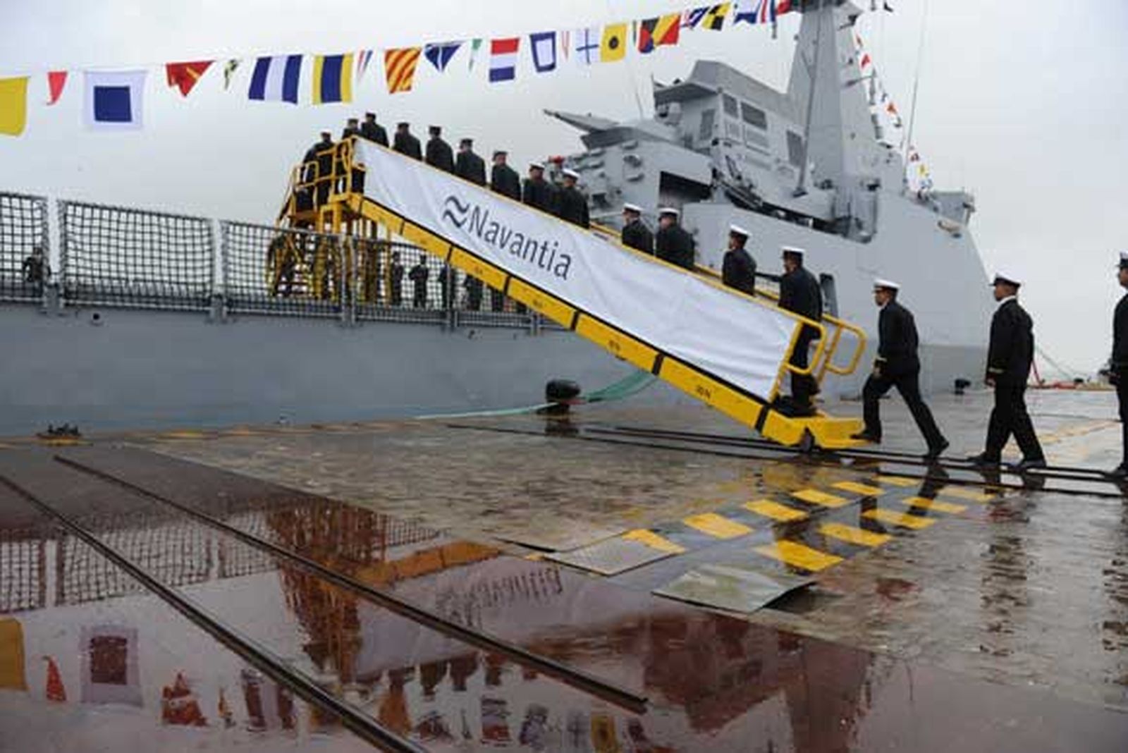 Navantia entrega el primero de los cuatro buques a la Armada venezolana