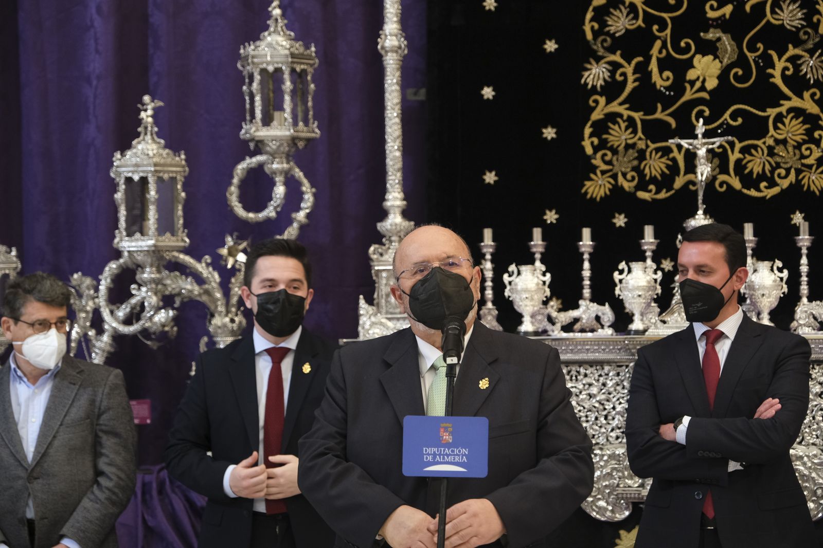 Imágenes exposición Cofradía del Silencio. Diputación de Almería