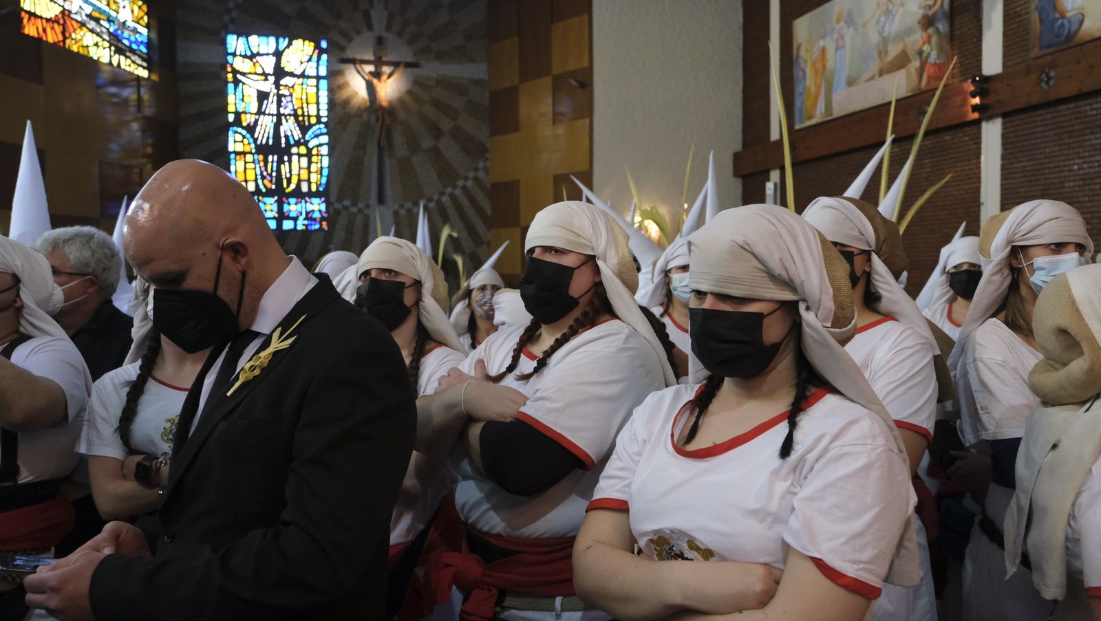 Fotogalería de la procesión de La Borriquita en Almería. Semana Santa 2022.