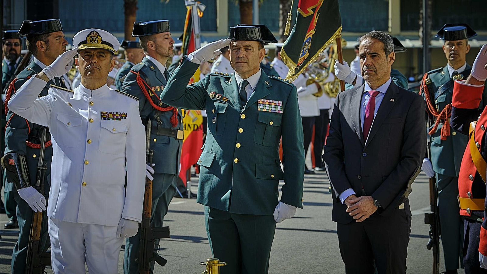Comandancia de Cádiz. 175 años de la Guardia Civil