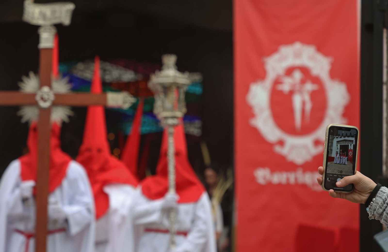 Fotos del Domingo de Ramos en Algeciras: La Borriquita y Oración en el Huerto