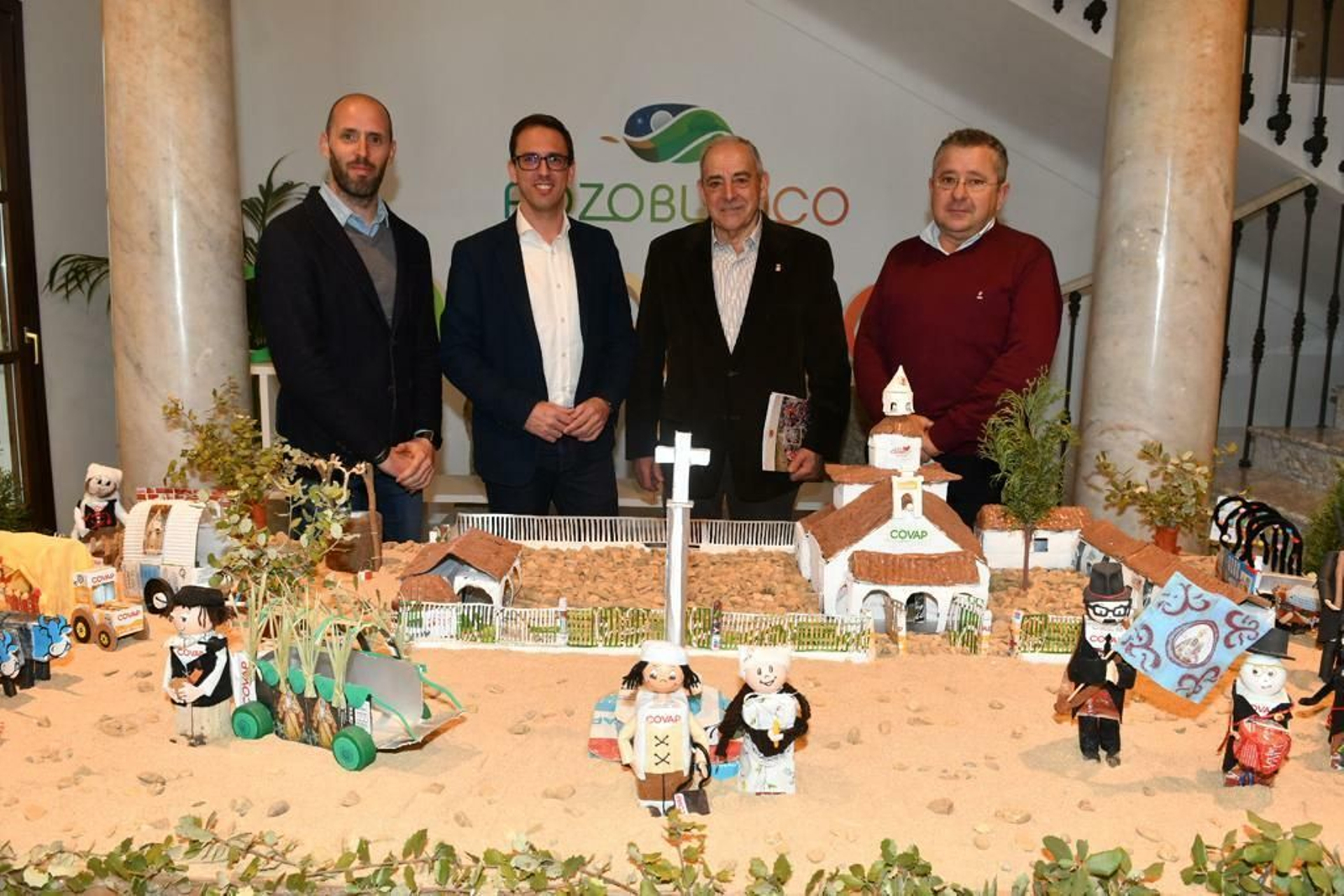 Eduardo Lucena, Santiago Cabello, Juan García y Manuel Cabrera