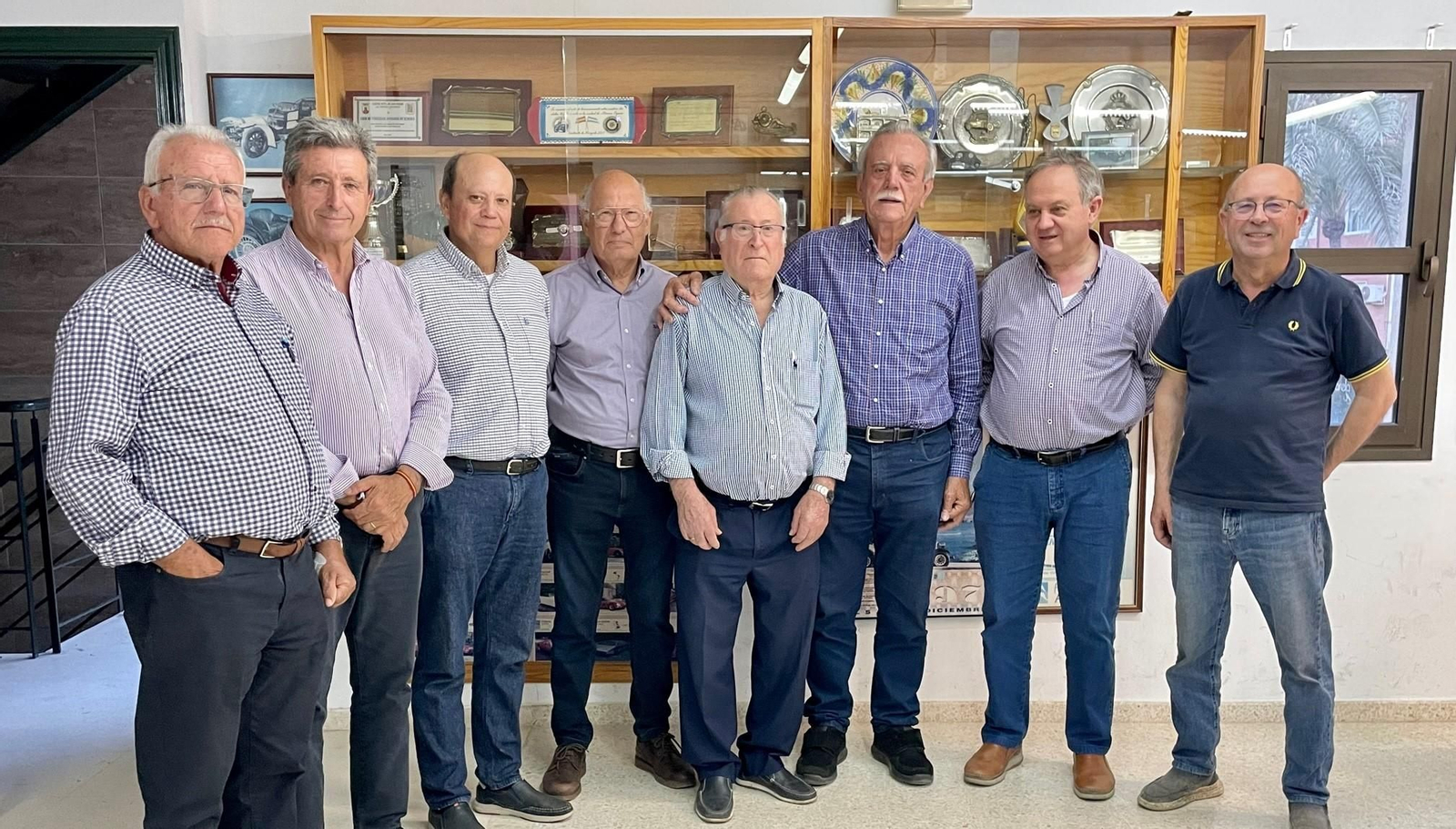 José Juan Soria con su nueva junta directiva