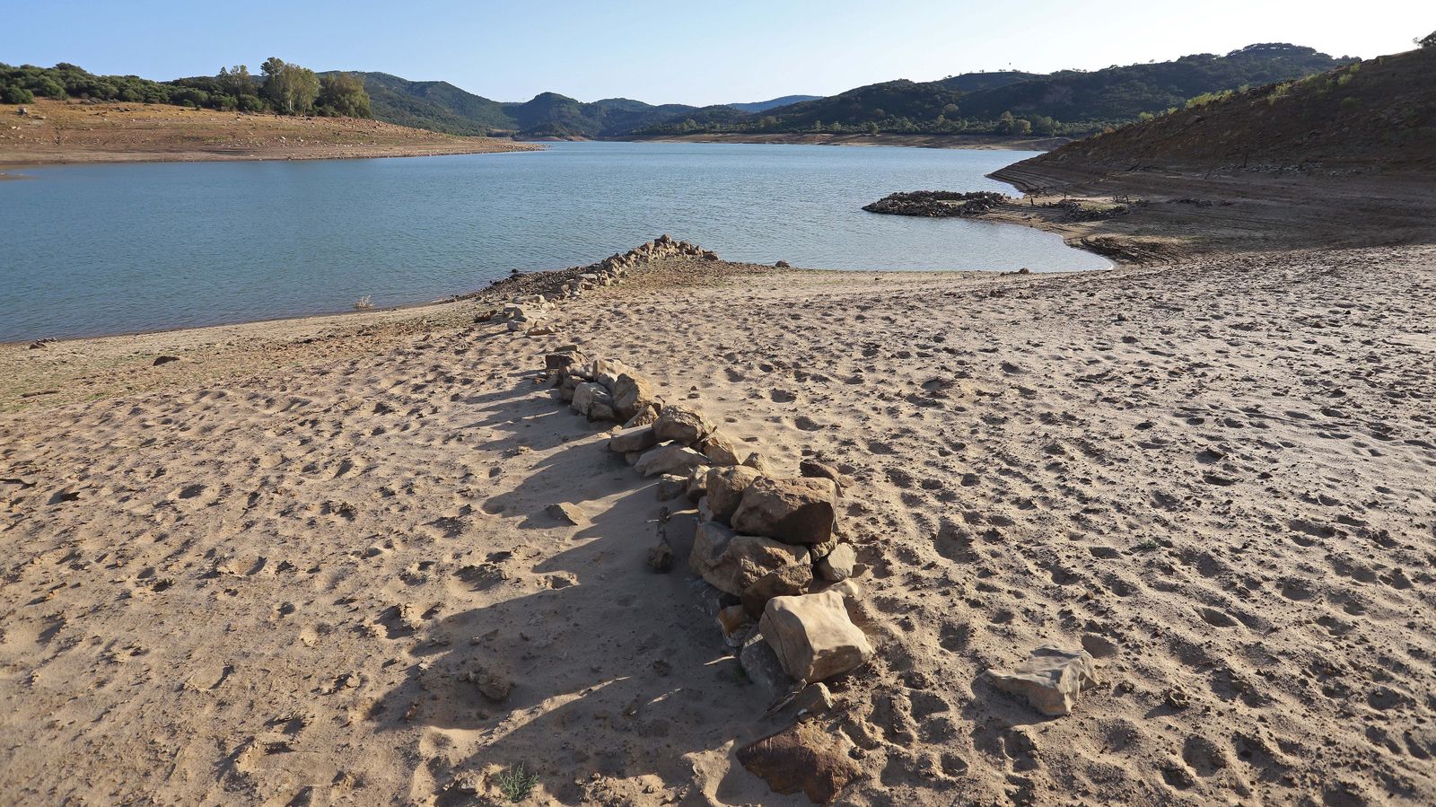 Embalse de Guadarranque en Castellar