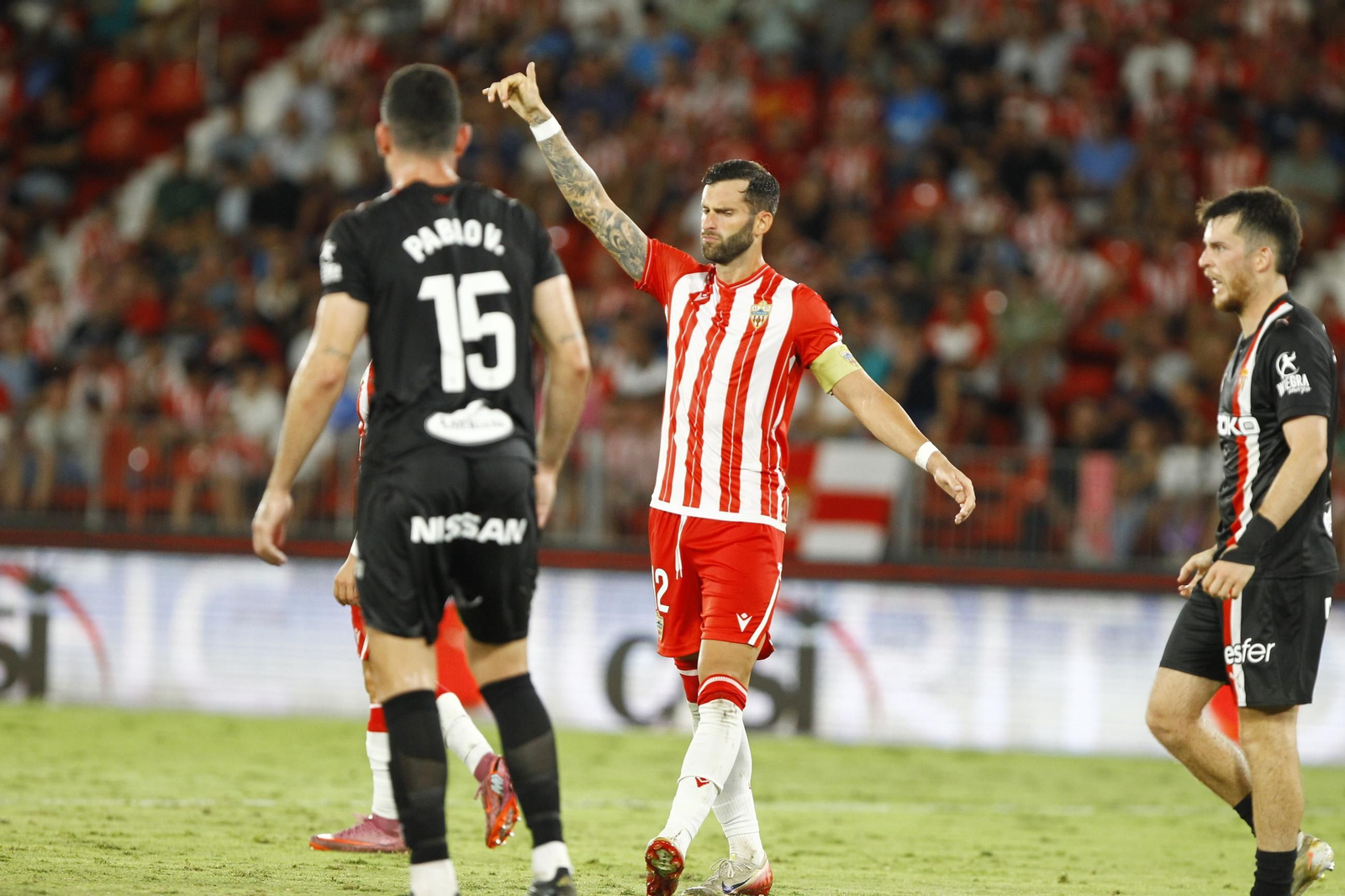 Las fotos del partido U.D. Almería-Sporting de Gijón
