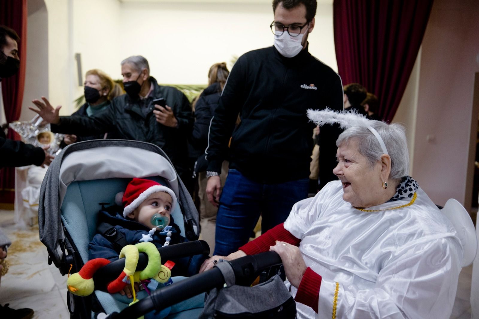 Imágenes del Belén Viviente de la Residencia Fragela