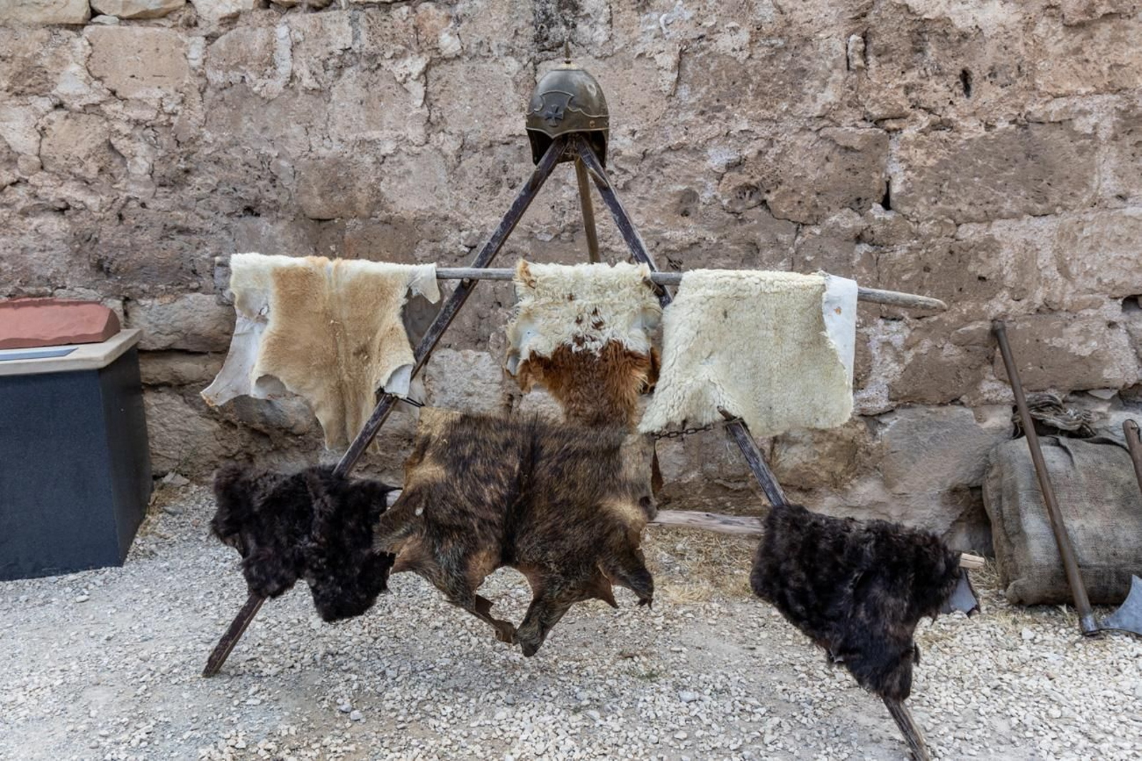 Moradores del Castillo de Jaén, recreación histórica de la Edad Media en el Cerro de Santa Catalina