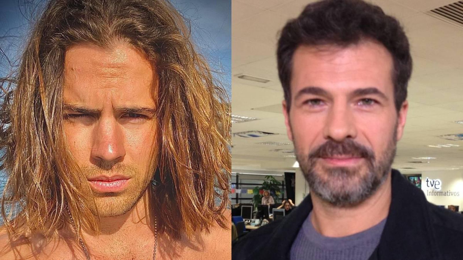 A la izquierda, Daniel Sancho; a la derecha, su padre Rodolfo Sancho.