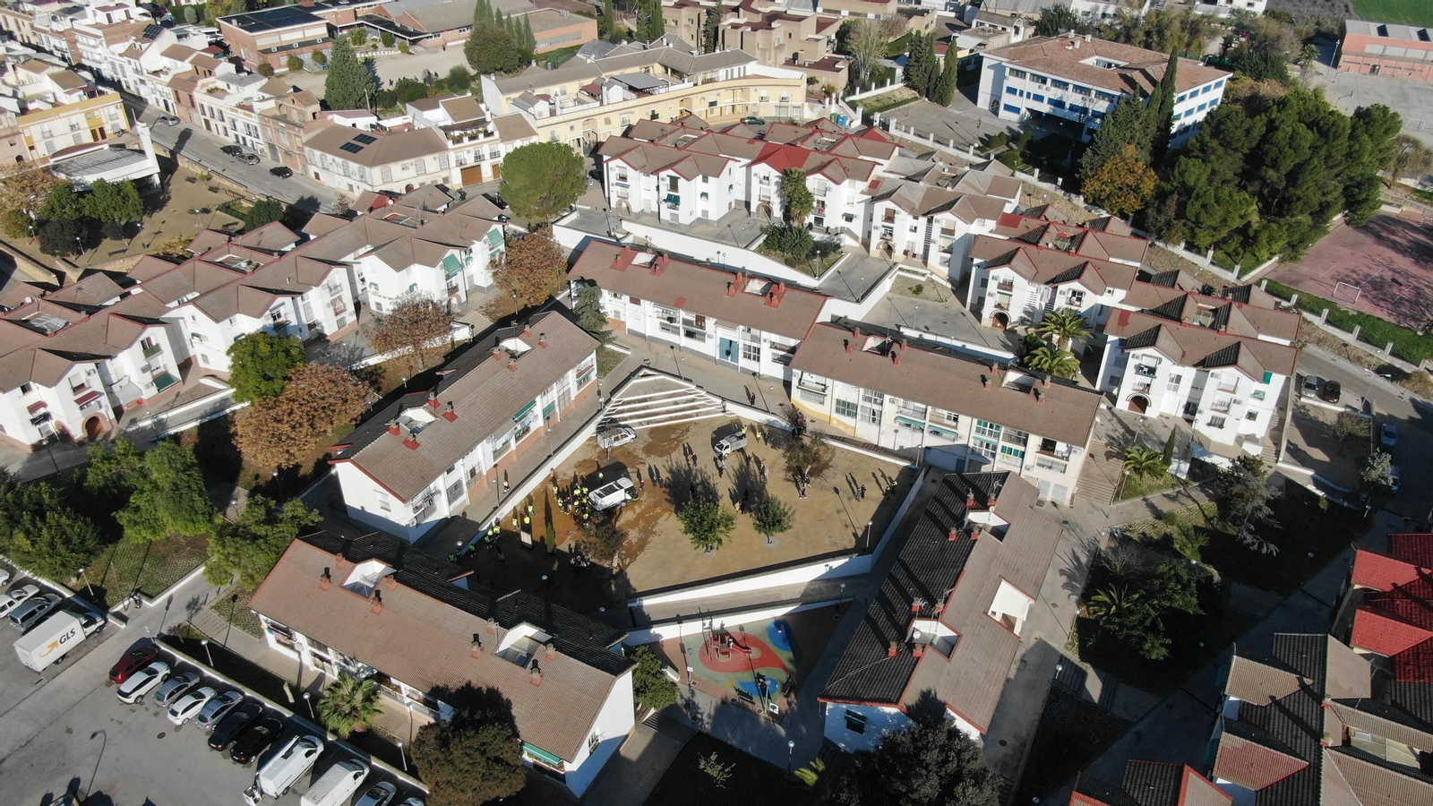 Zona del barrio Pedro Ximénez de Montilla en el que han comenzado las obras