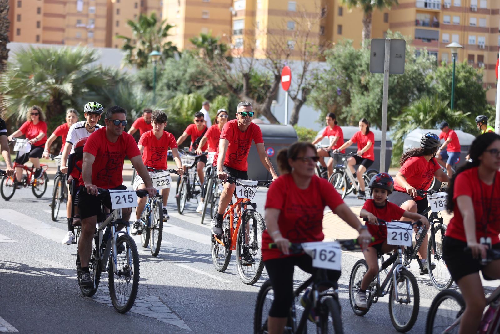 La 'bicicletada' de Cruz de Humilladero, en fotos