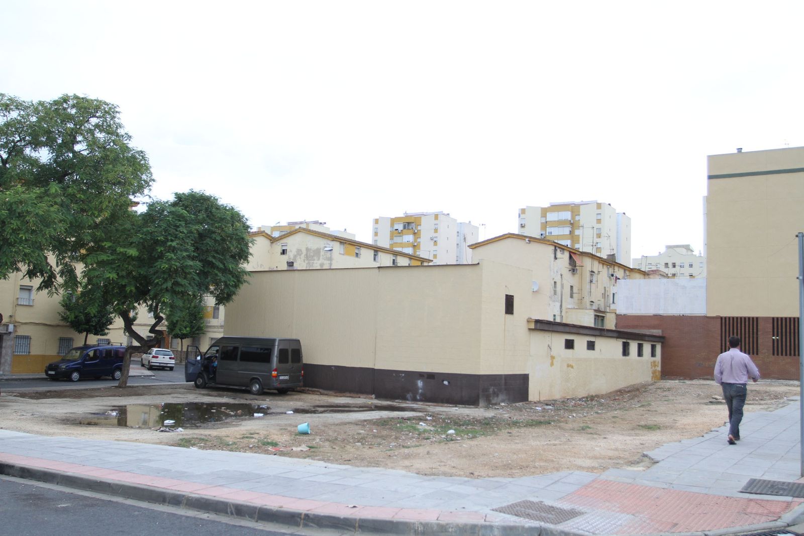 Solar cedido a la Hermandad de la Salud para la ampliación del oratorio y la casa de hermandad.