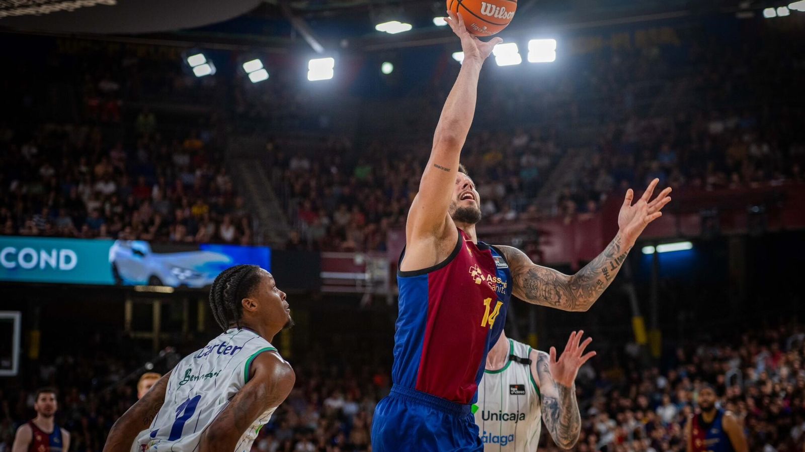 Las fotos del Barça-Unicaja, 2º partido del play off de la ACB