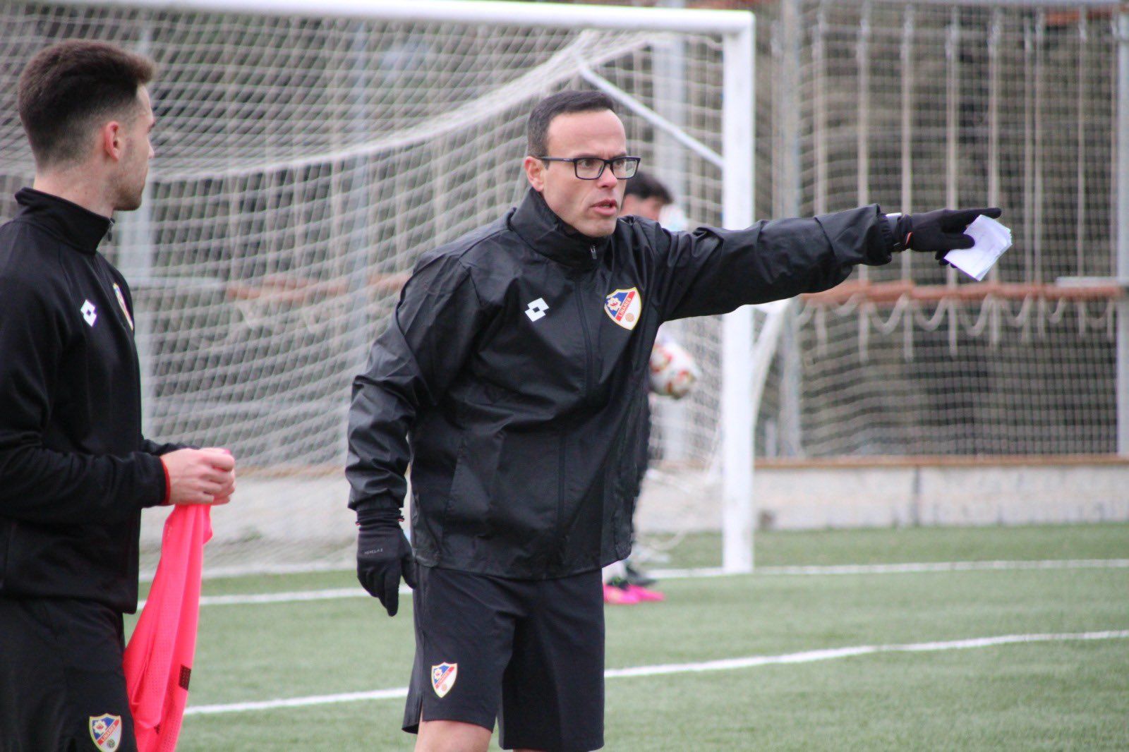 Miguel de la Fuente, en un entrenamiento.