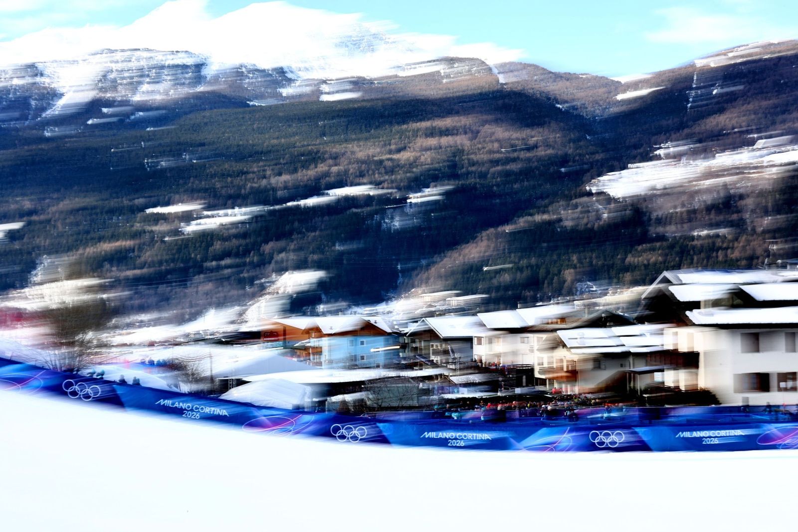 Las espectaculares fotos del descenso masculino en los Juegos Olímpicos de invierno