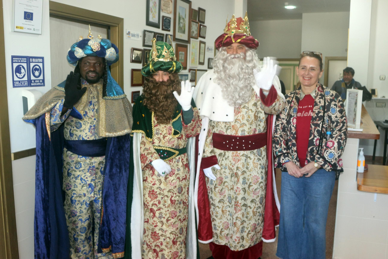 Visita de los Reyes al Centro de Alzheimer 'Las Canteras'