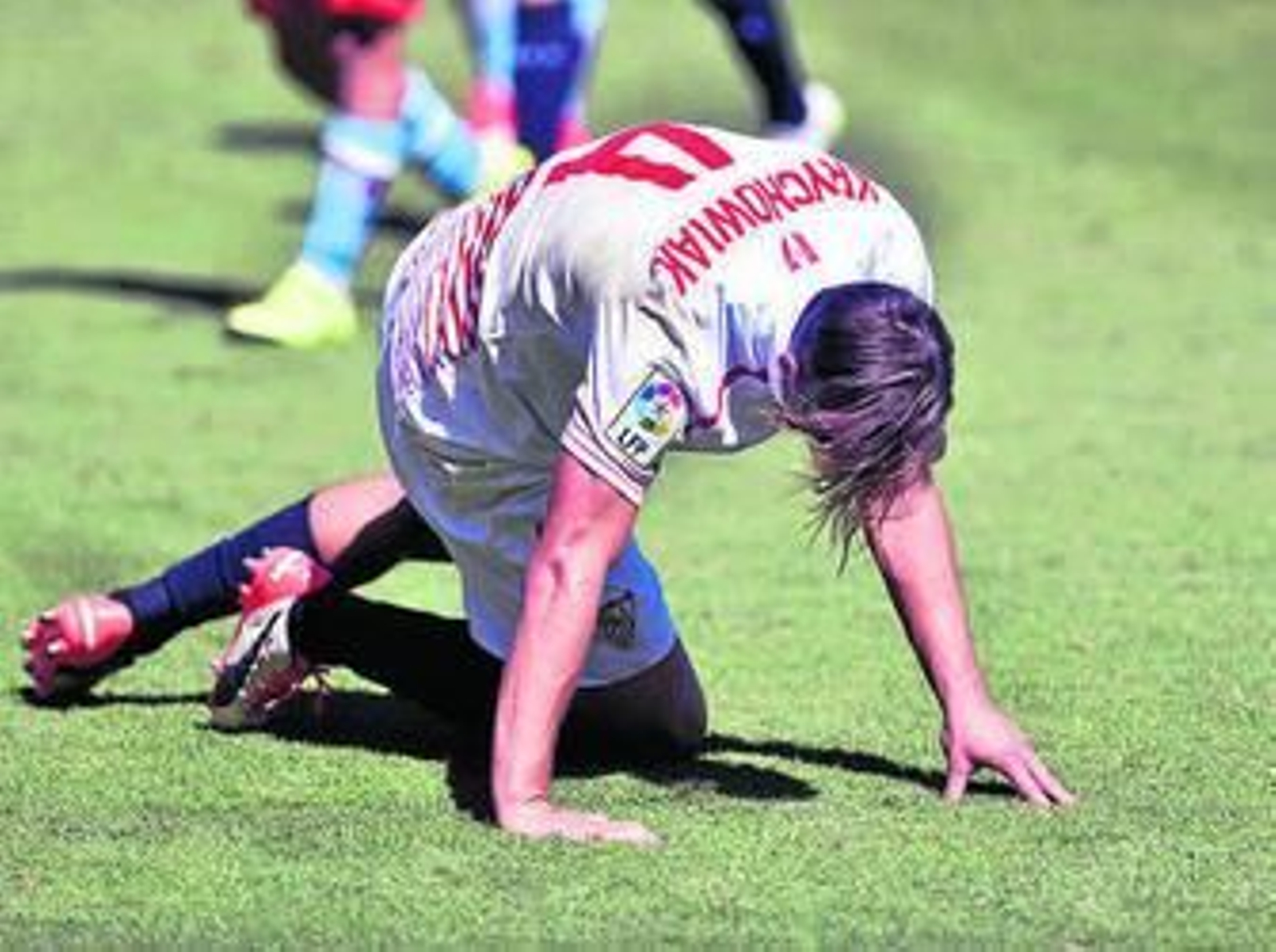 Krychowiak, en un momento del partido ante el Celta.