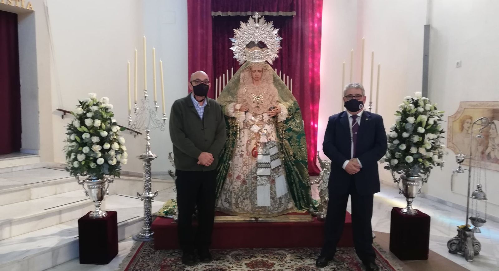 La Virgen del Confinamiento se queda definitivamente en Jerez