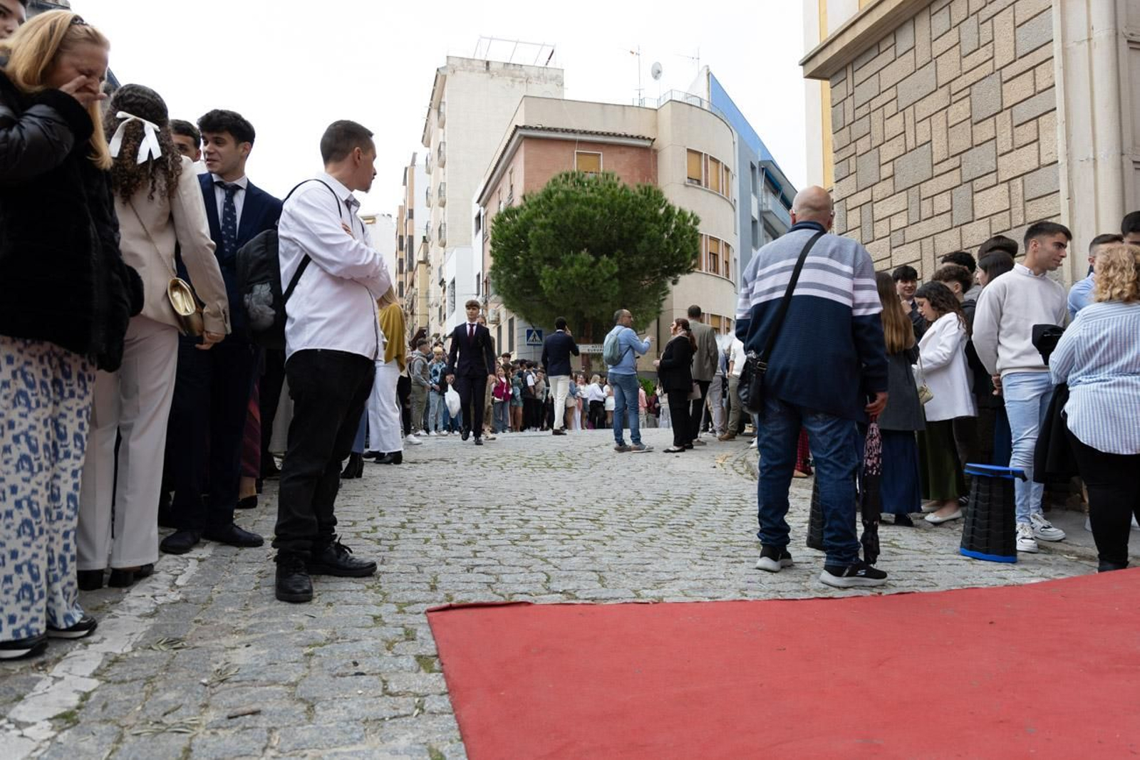 Los jiennenses se echan a la calle para presenciar la primera de las procesiones de la jornada: la Borriquilla (I)