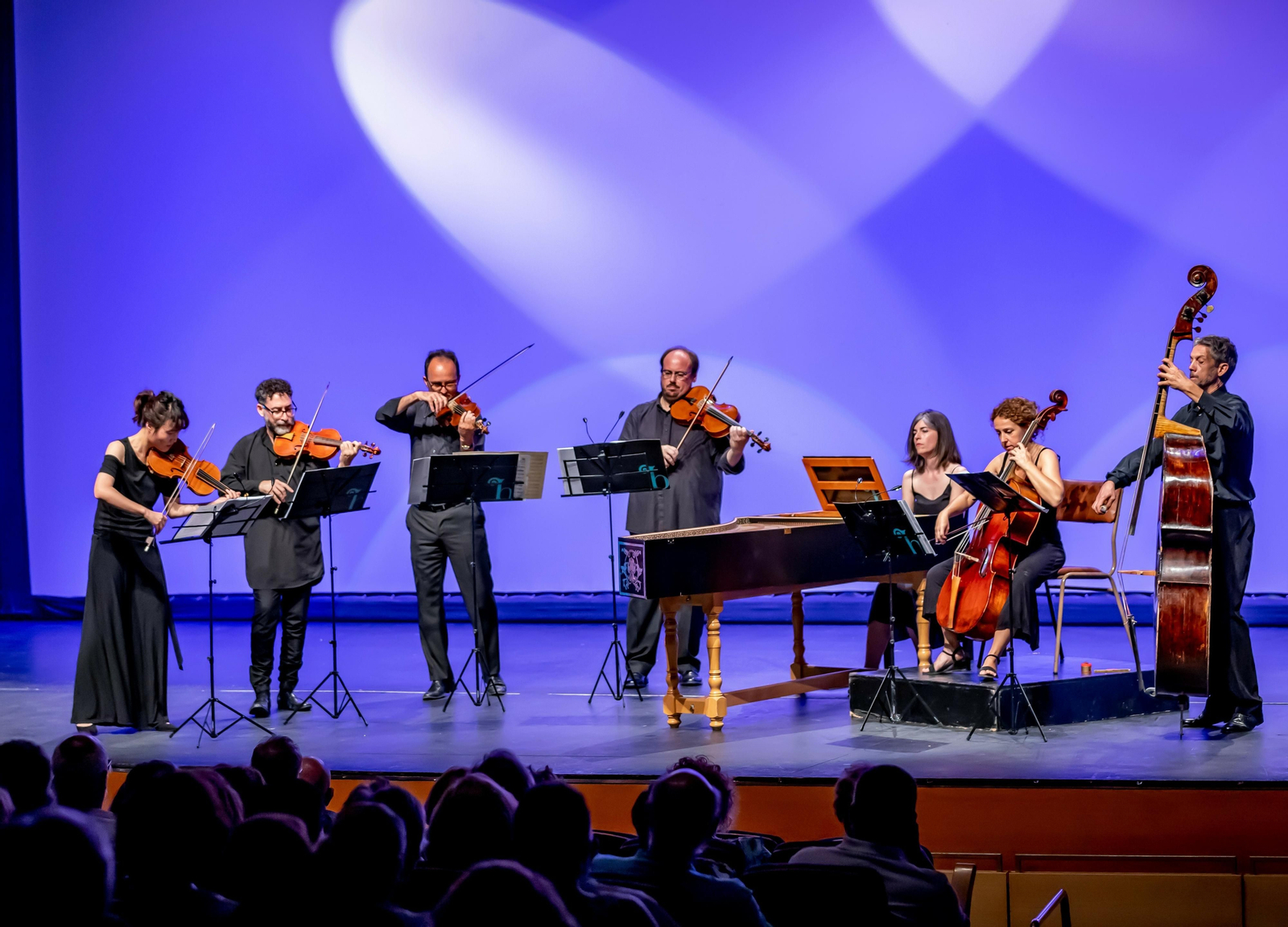 Actuación de la Orquesta Barroca de Sevilla durante el Festival.