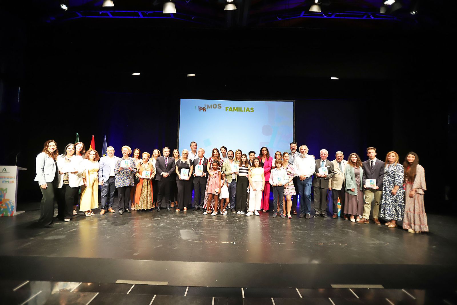 Imágenes de la entrega de los Premios Familias Andaluzas