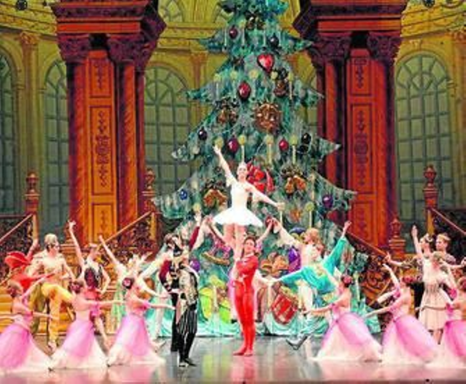 Imagen de archivo de la representación de la obra por el Ballet de Moscú.