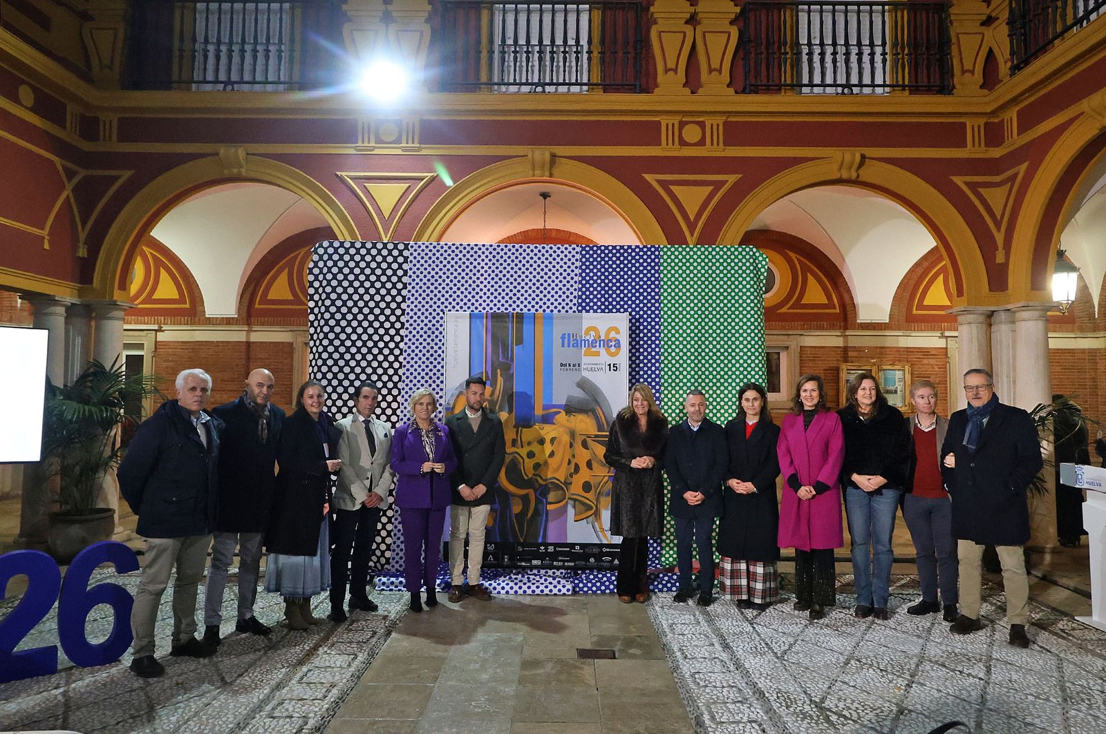 La presentación de la Pasarela Huelva Flamenca 2026, en fotografías