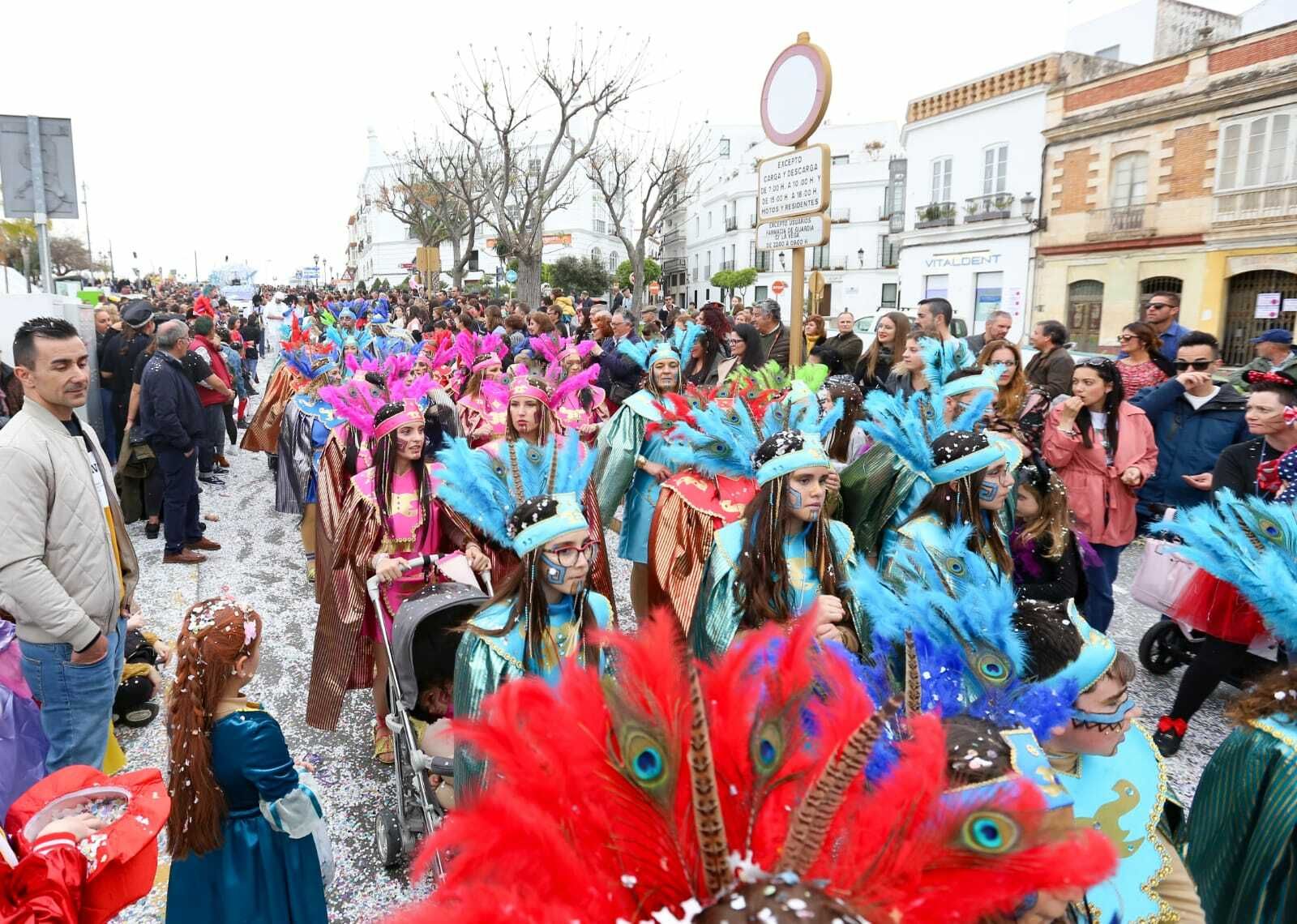Imágenes de la Cabalgata del Humor en Chiclana
