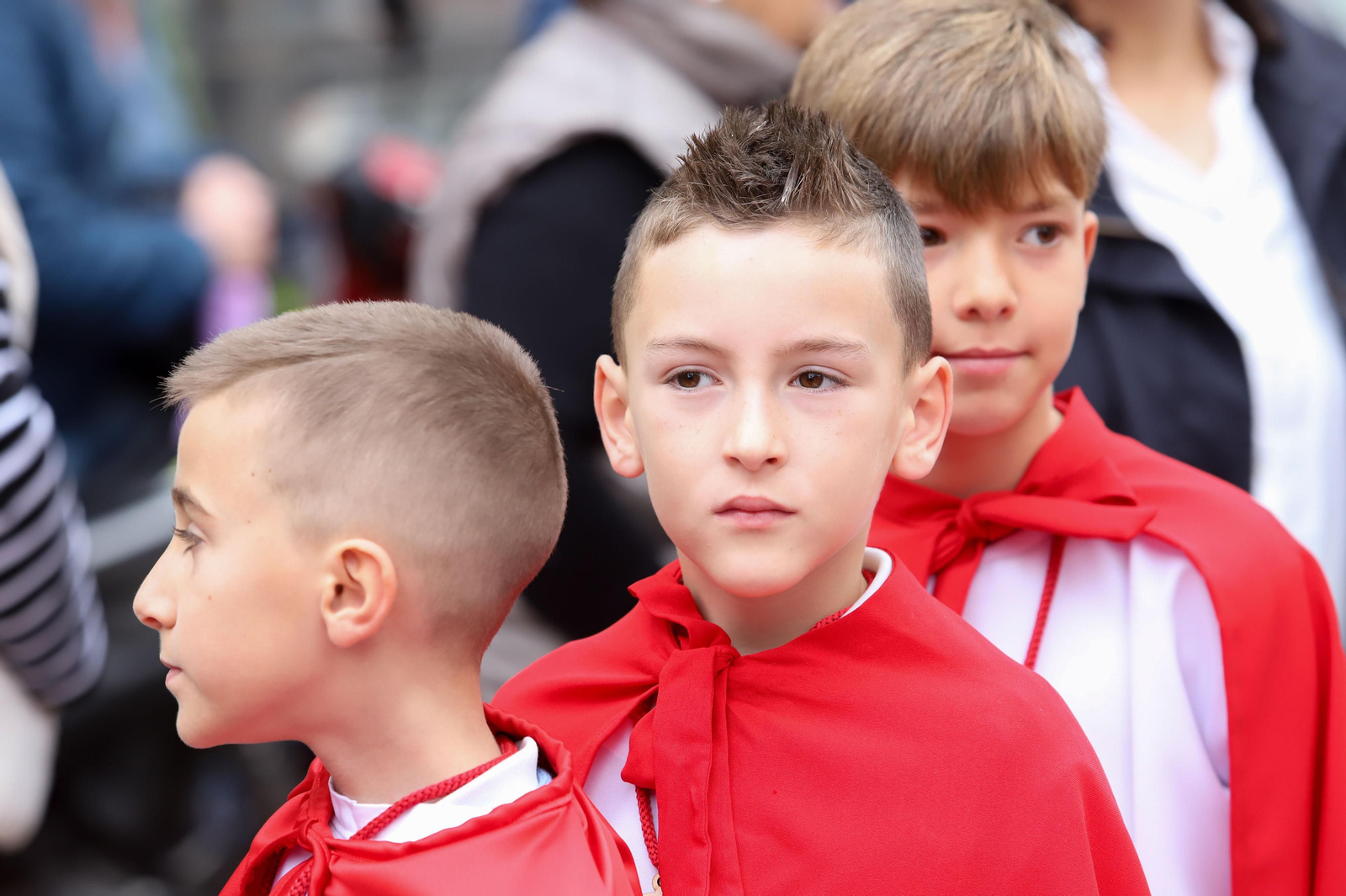 Fotos de la procesión infantil del colegio Nuestra Señora de los Milagros de Algeciras