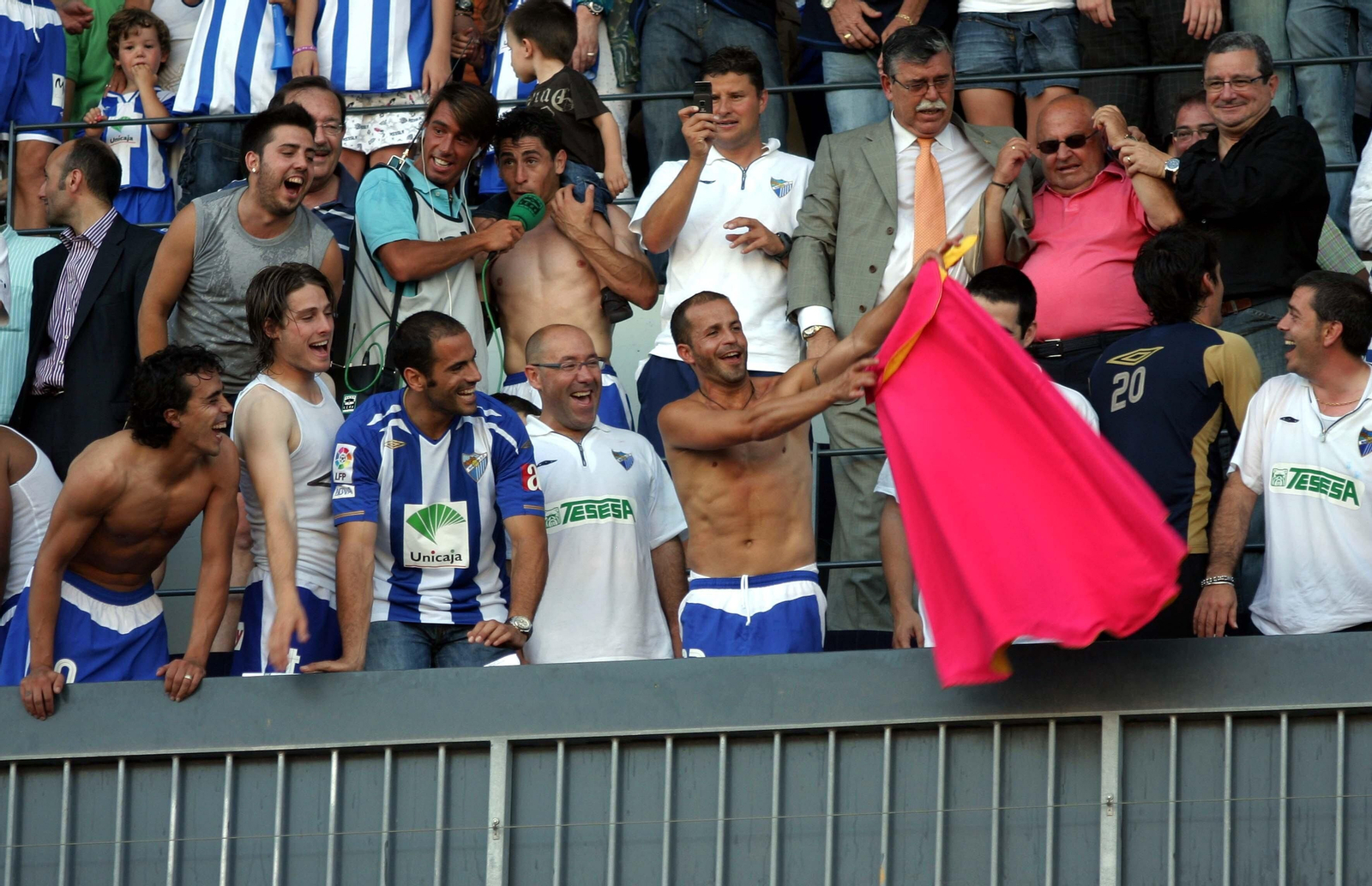 Las fotos de Marcelino Torrontegui en su etapa en el Málaga