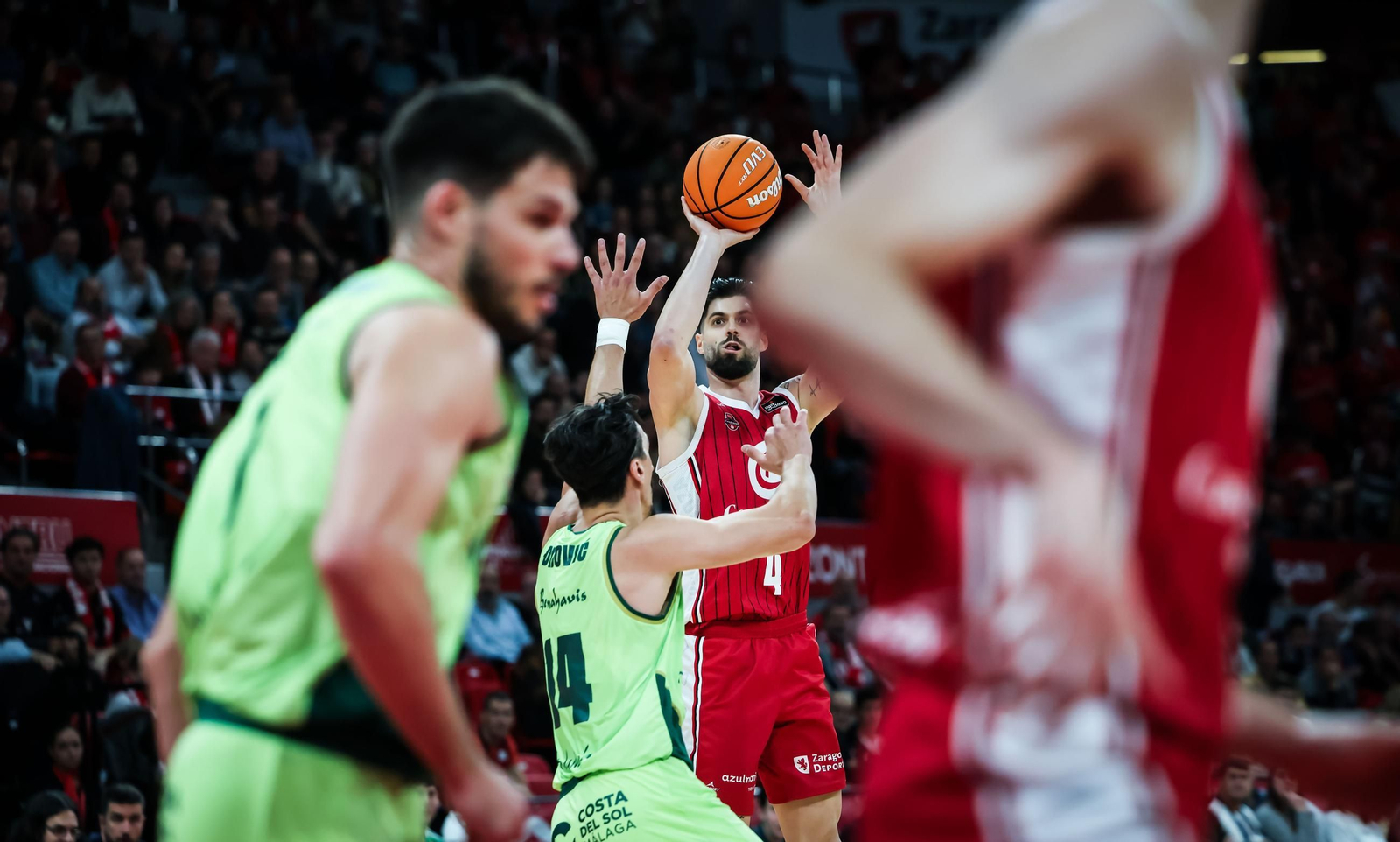 Casademont Zaragoza-Unicaja, en fotos