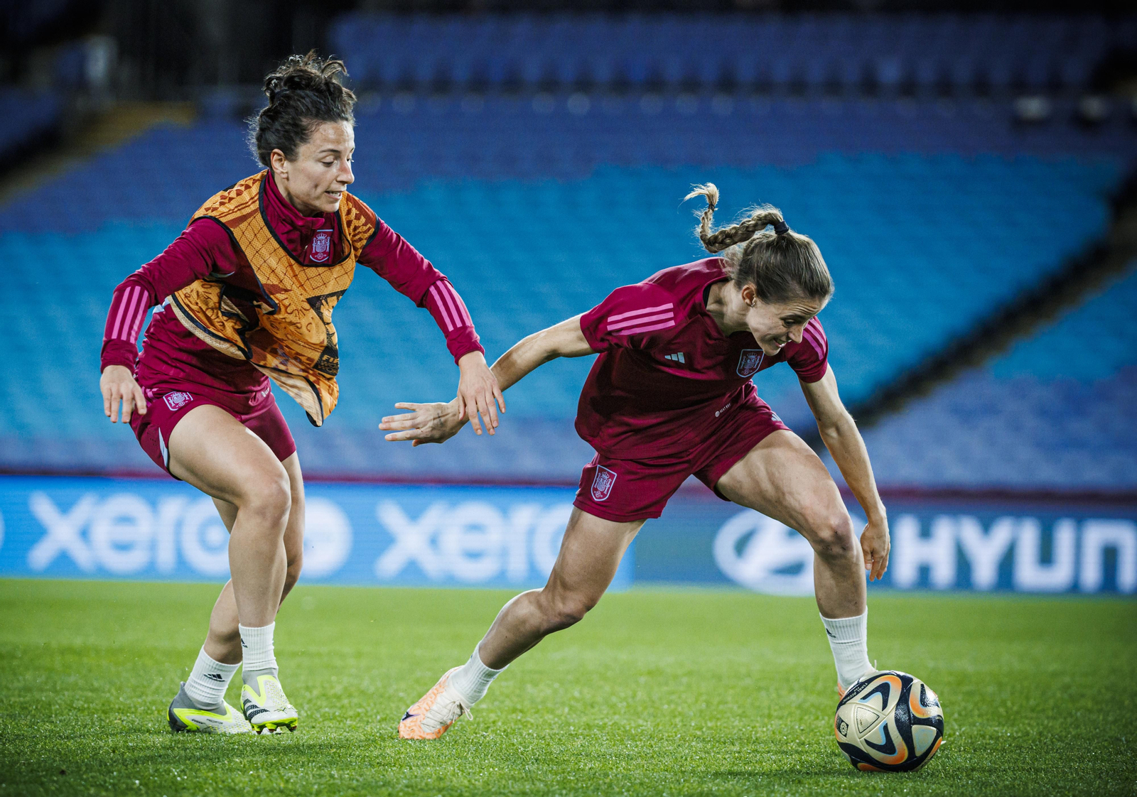 Las fotos previas a la final del Mundial femenino