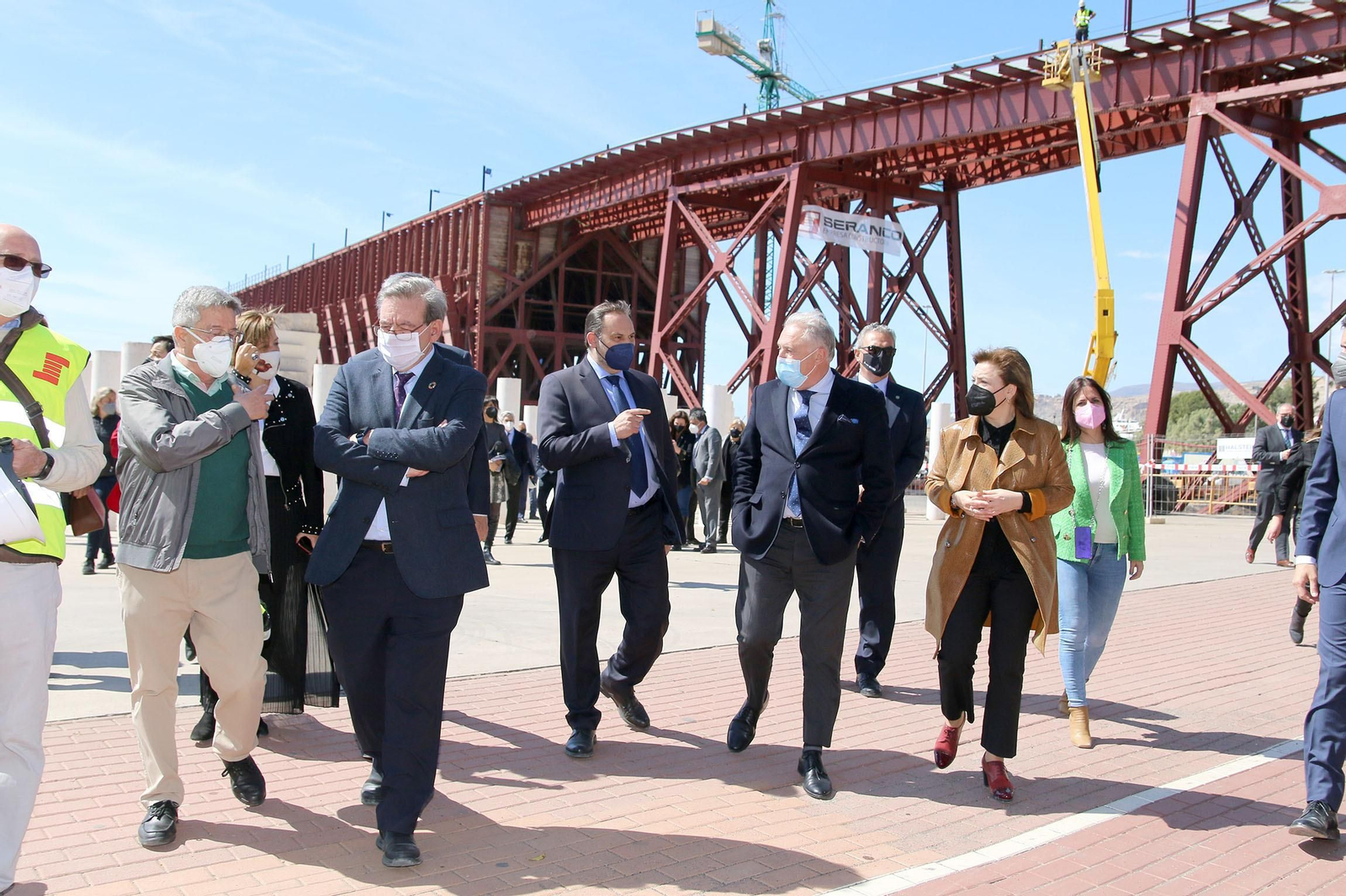 Fotogalería de la visita del ministro Ábalos a Almería