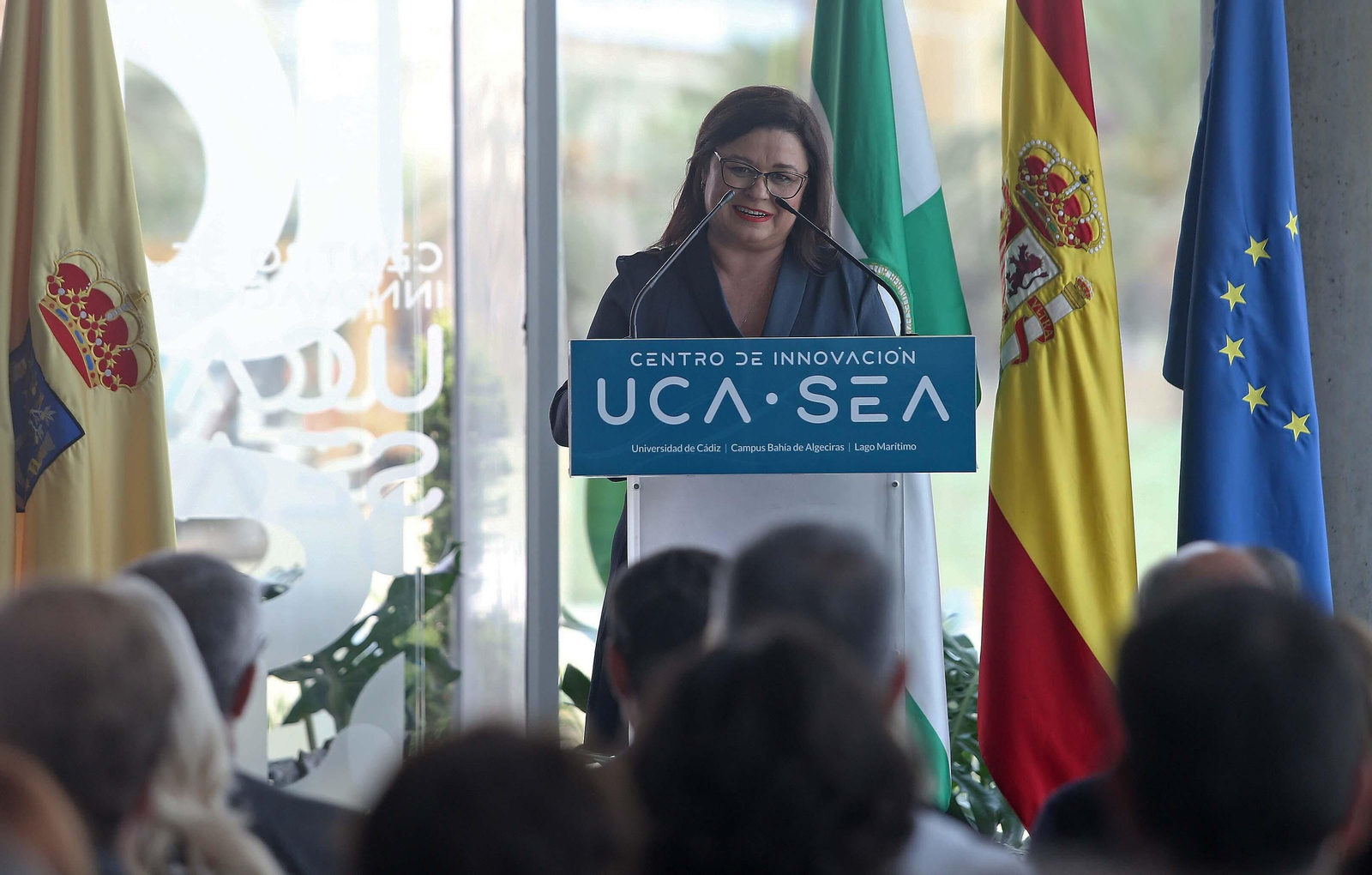 Imágenes de la inauguración del Centro de Innovación UCA SEA del Llano Amarillo de Algeciras