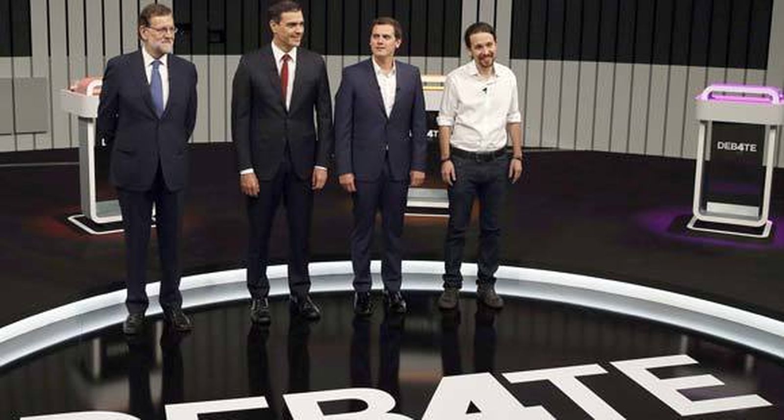 Con gran novedad en el frente: Mariano Rajoy