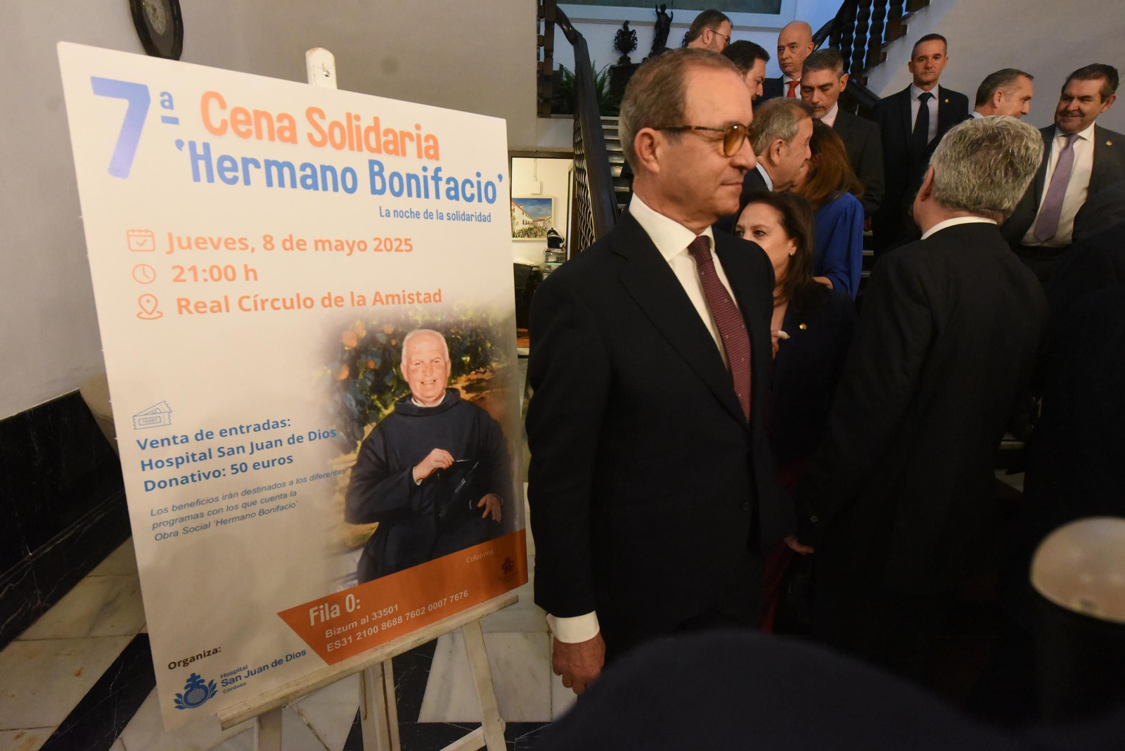 La Cena Solidaria Hermano Bonifacio del Hospital San Juan de Dios de Córdoba, en imágenes