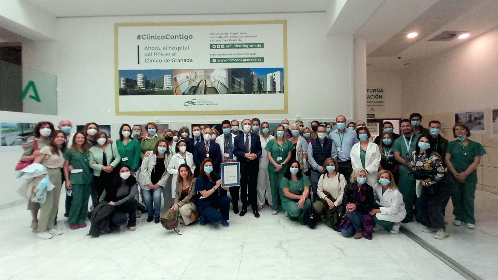 La Unidad de Urología recibe el certificado