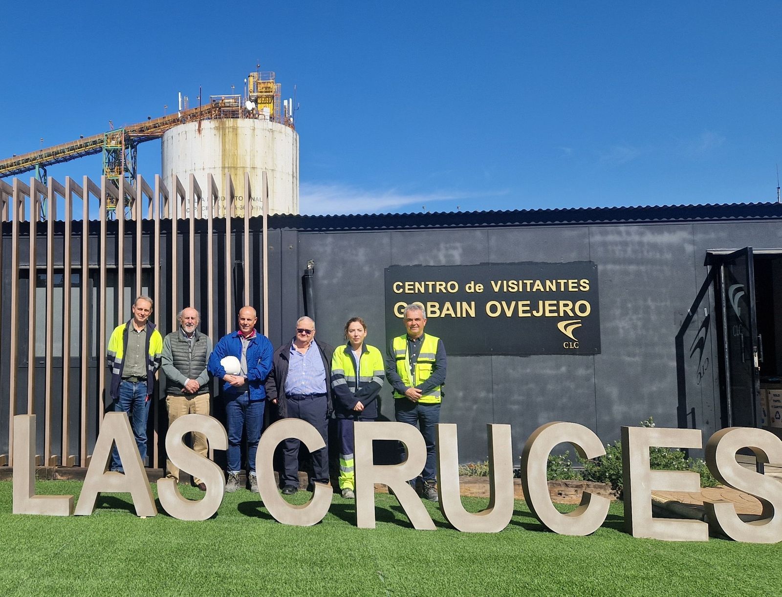 Visita del Colegio Oficial de Ingenieros de Minas del Sur a Cobre Las Cruces.