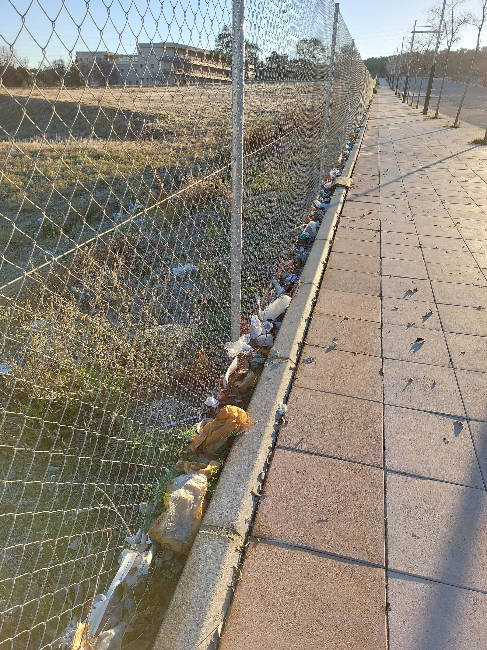 Inmediaciones del Jaén Plaza.