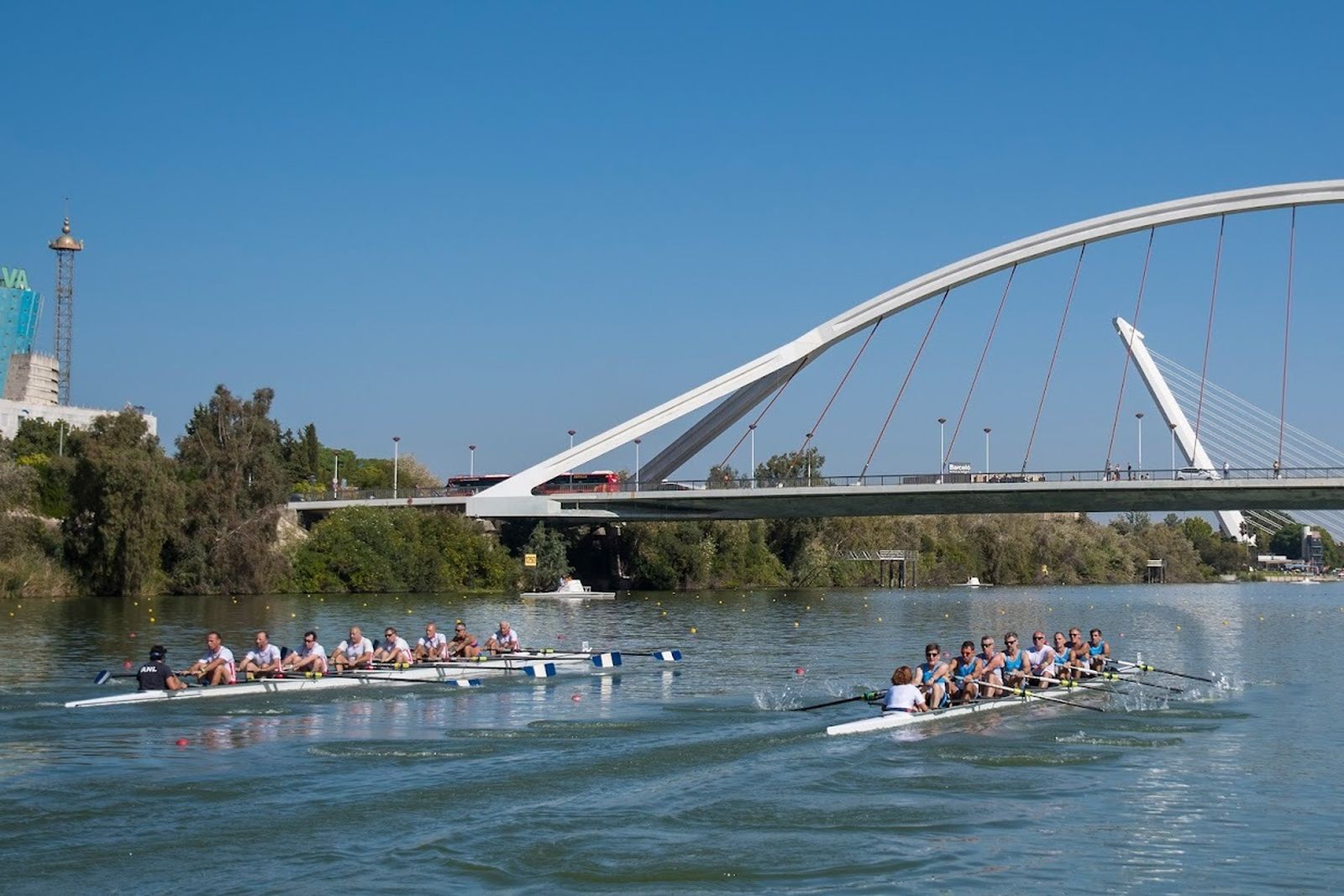 La V Sevilla International Rowing Masters Regatta concluye en el CEAR de la Cartuja.