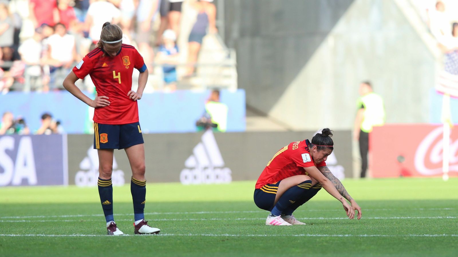 España pierde ante EEUU en los octavos de final del Mundial