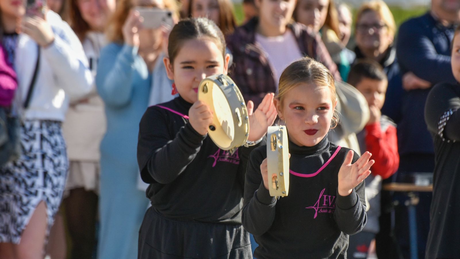 Flash mob flamenco en la Plaza de la Constitución de La Línea