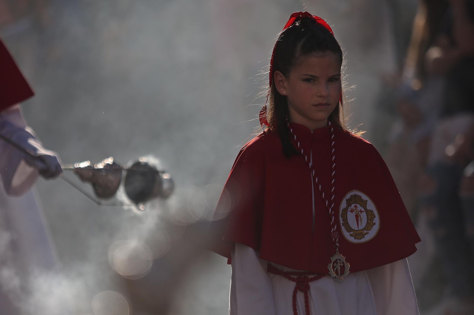 Fotos del Domingo de Ramos en Algeciras: Borriquita y Oración en el Huerto