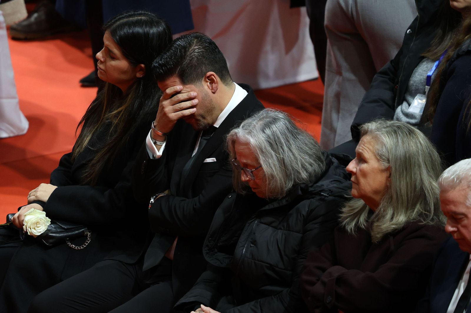 Fotografías de la misa funeral por las víctimas del accidente de tren en Adamuz