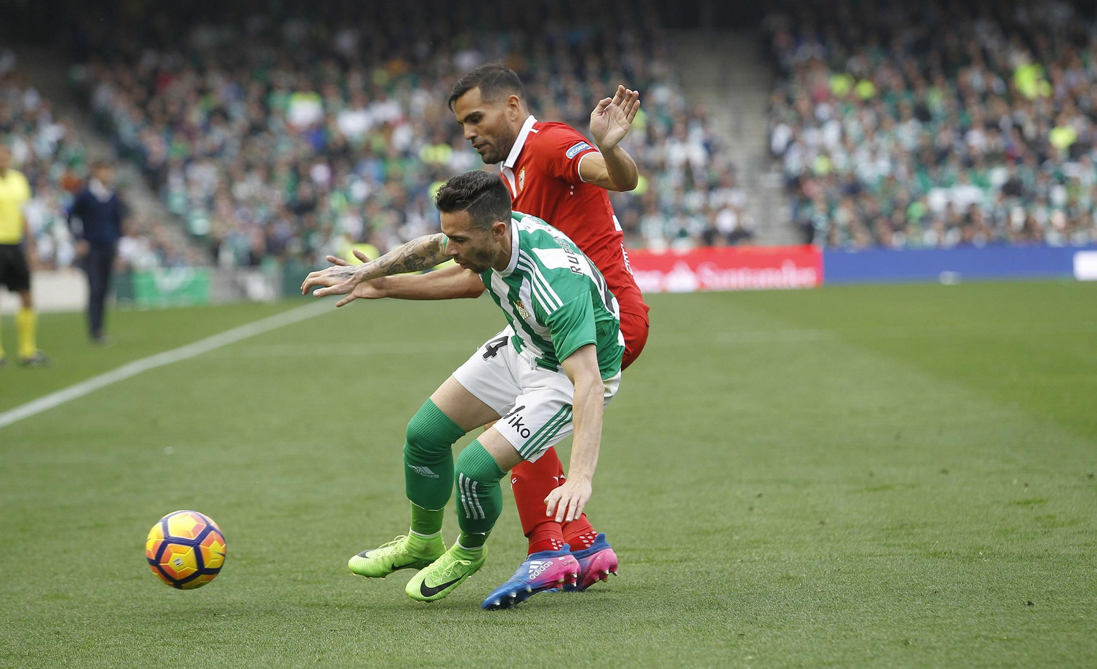 El Betis-Sevilla, en imágenes