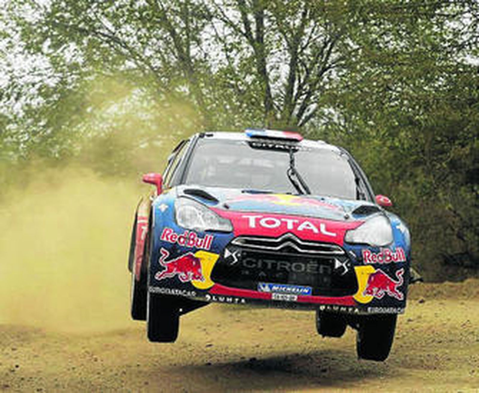 Sebastien Loeb, en su última participación en el Rally de Argentina.