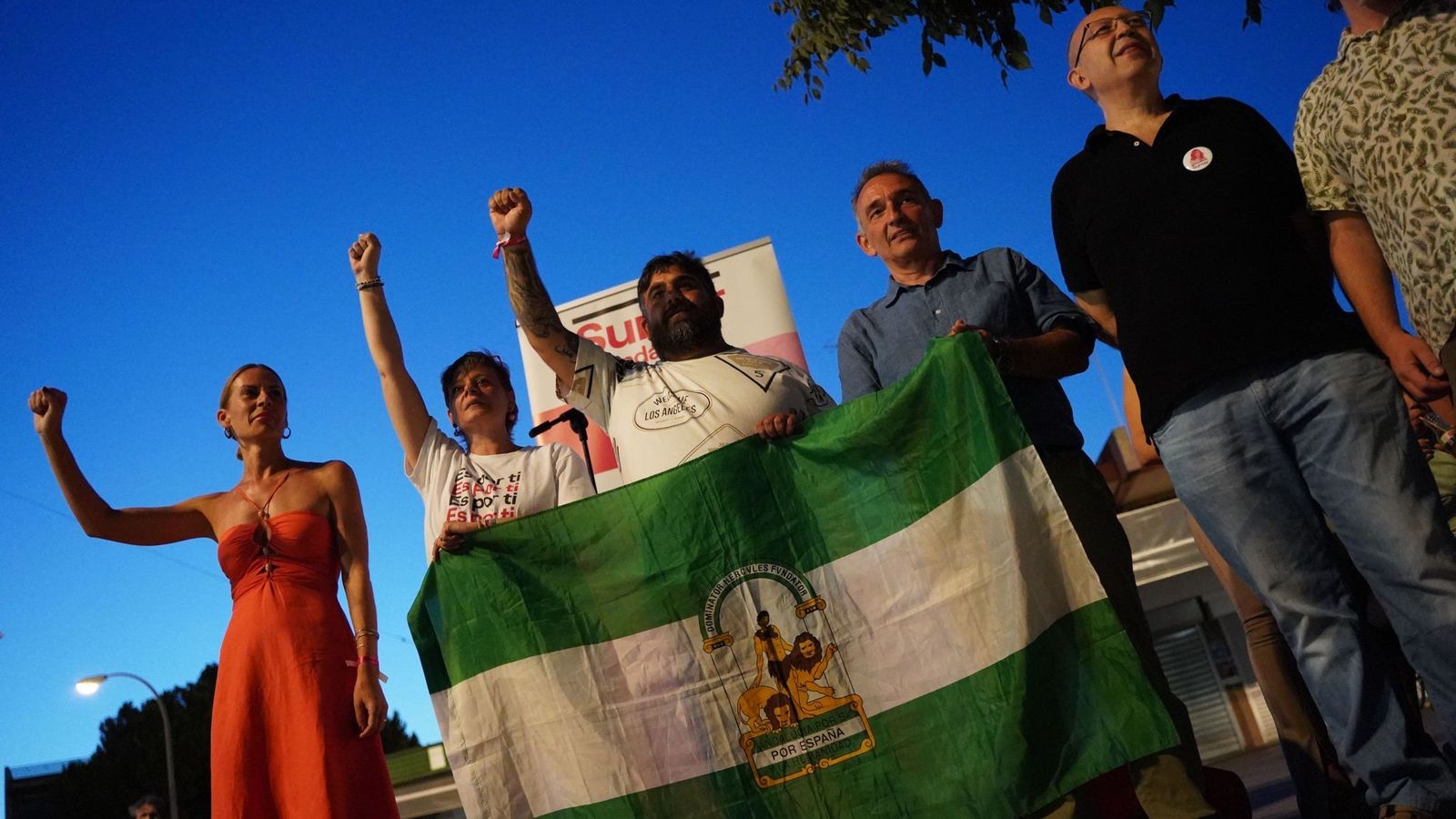 Cierre de campaña de Sumar en Córdoba.