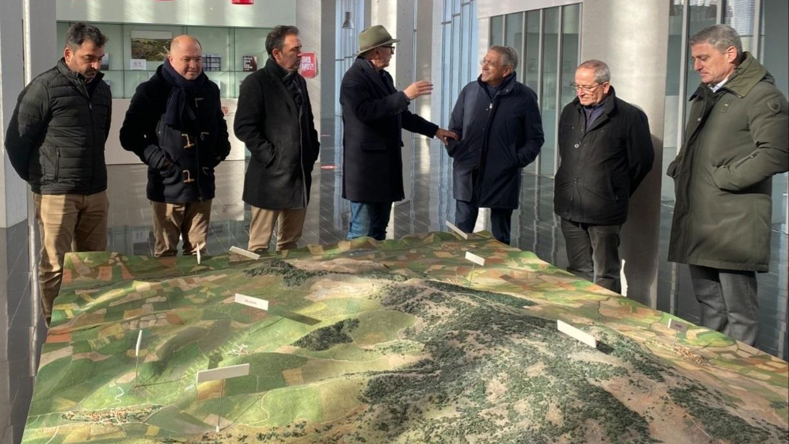 Visita a la instalaciones de la Fundación Atapuerca. Visita a la instalaciones de la Fundación Atapuerca.